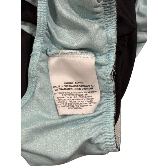 Nike Dri-Fit Athletic Shorts Women’s Size S Black Blue Lined Mesh Sides Running - Picture 7 of 8